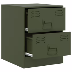VidaXL 841628 nightstand/bedside table Green - Additional view 7