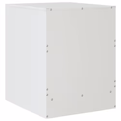 vidaXL Bedside Cabinet Bedroom Nightstand Side Table Bed Cabinet Pink Steel - white, 2 pcs - Additional view 7
