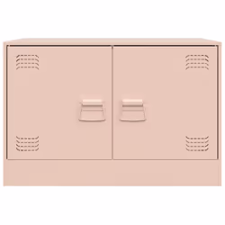 vidaXL TV Cabinet TV Stand Media TV Unit Entertainment Centre Anthracite Steel - pink, 2 pcs - Additional view 5