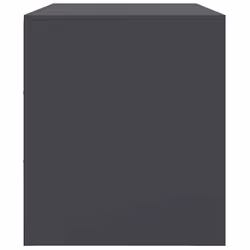 vidaXL TV Cabinet TV Stand Media TV Unit Entertainment Centre Anthracite Steel - anthracite, 1 pcs - Additional view 7
