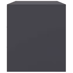 vidaXL TV Cabinet TV Stand Media TV Unit Entertainment Centre Anthracite Steel - anthracite, 2 pcs - Additional view 7