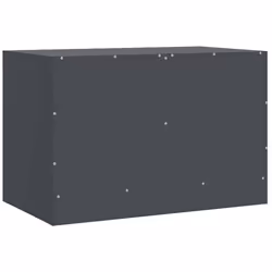 vidaXL TV Cabinet TV Stand Media TV Unit Entertainment Centre Anthracite Steel - anthracite, 2 pcs - Additional view 8