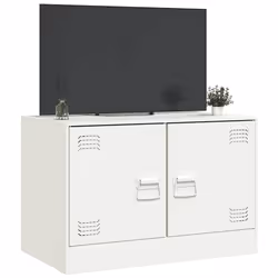 vidaXL TV Cabinet TV Stand Media TV Unit Entertainment Centre Anthracite Steel - white, 1 pcs - Additional view 4
