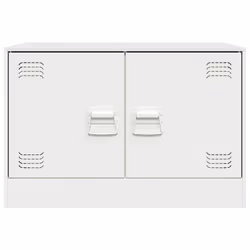 vidaXL TV Cabinet TV Stand Media TV Unit Entertainment Centre Anthracite Steel - white, 1 pcs - Additional view 5