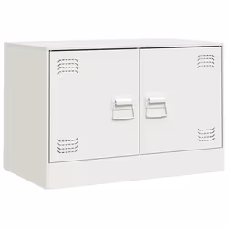 vidaXL TV Cabinet TV Stand Media TV Unit Entertainment Centre Anthracite Steel - white, 2 pcs - Additional view 4