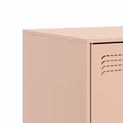 vidaXL TV Cabinet TV Stand TV Unit Entertainment Centre Media Unit Black Steel - pink - Additional view 10