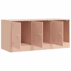 vidaXL TV Cabinet TV Stand TV Unit Entertainment Centre Media Unit Black Steel - pink - Additional view 6