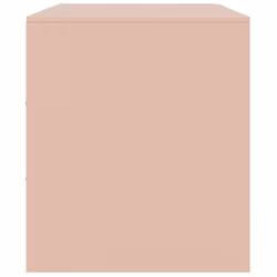 vidaXL TV Cabinet TV Stand TV Unit Entertainment Centre Media Unit Black Steel - pink - Additional view 7