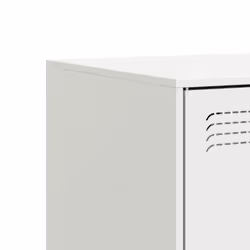 vidaXL TV Cabinet TV Stand TV Unit Entertainment Centre Media Unit Black Steel - white - Additional view 10