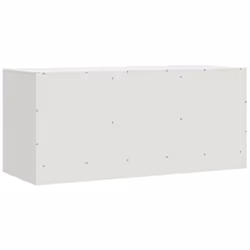 vidaXL TV Cabinet TV Stand TV Unit Entertainment Centre Media Unit Black Steel - white - Additional view 8