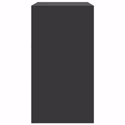 vidaXL Sideboard Home Storage Cupboard Side Cabinet Highboard Anthracite Steel - black - Additional view 7