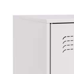 vidaXL Sideboard Home Storage Cupboard Side Cabinet Highboard Anthracite Steel - white - Additional view 9