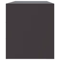 vidaXL TV Cabinet TV Stand TV Unit Entertainment Centre Mustard Yellow Steel - black - Additional view 7