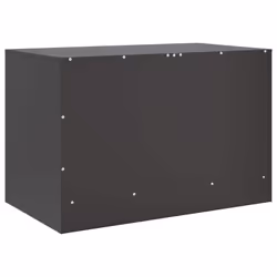 vidaXL TV Cabinet TV Stand TV Unit Entertainment Centre Media Cabinet Steel - black, 1 pcs - Additional view 8