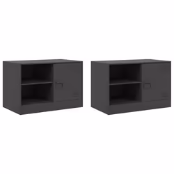 VidaXL 841692, Black, Steel, Steel, 160 kg, 670 mm, 390 mm