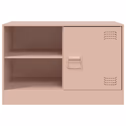 vidaXL TV Cabinet TV Stand TV Unit Entertainment Centre Media Cabinet Steel - pink, 2 pcs - Additional view 4