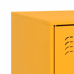 vidaXL TV Cabinet TV Stand TV Unit Entertainment Centre Media Cabinet Steel - mustard yellow, 1 pcs - Additional view 10