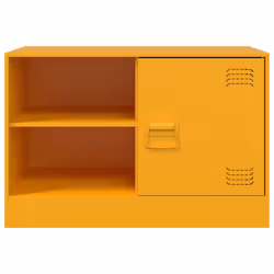 vidaXL TV Cabinet TV Stand TV Unit Entertainment Centre Media Cabinet Steel - mustard yellow, 1 pcs - Additional view 5