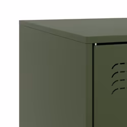 vidaXL TV Cabinet TV Stand TV Unit Entertainment Centre Media Cabinet Steel - olive green, 2 pcs - Additional view 10