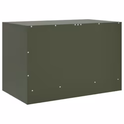 vidaXL TV Cabinet TV Stand TV Unit Entertainment Centre Media Cabinet Steel - olive green, 2 pcs - Additional view 8