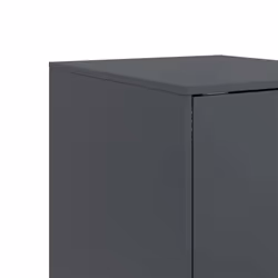vidaXL Sideboard Living Room Storage Cupboard Side Cabinet Highboard Steel - anthracite - Additional view 10