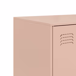 vidaXL Sideboard Storage Cupboard Side Cabinet Highboard Mustard Yellow Steel - pink - Additional view 10