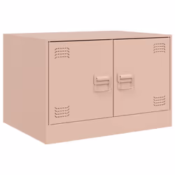 vidaXL Coffee Table Hallway Accent End Table Centre Tea Side Sofa Table Steel - pink