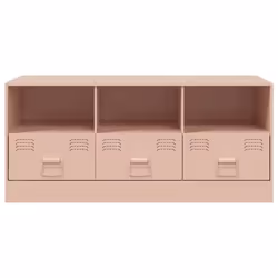 vidaXL TV Cabinet TV Stand TV Unit Entertainment Centre Olive Green Steel - pink - Additional view 5