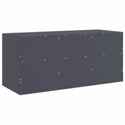 vidaXL TV Cabinet TV Stand TV Unit Entertainment Centre Olive Green Steel - anthracite - Additional view 8