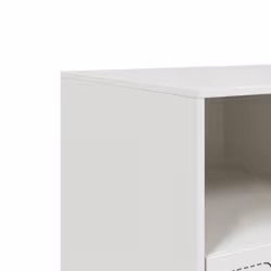 vidaXL TV Cabinet TV Stand TV Unit Entertainment Centre Media Unit White Steel - Additional view 9