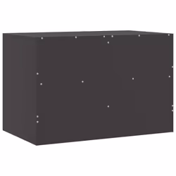 vidaXL TV Cabinet TV Stand TV Unit Entertainment Centre Mustard Yellow Steel - black, 1 pcs - Additional view 8
