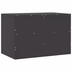 vidaXL TV Cabinet TV Stand TV Unit Entertainment Centre Mustard Yellow Steel - black, 2 pcs - Additional view 8