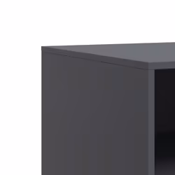 vidaXL TV Cabinet TV Stand TV Unit Entertainment Centre Mustard Yellow Steel - anthracite, 1 pcs - Additional view 9