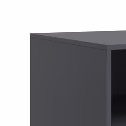 vidaXL TV Cabinet TV Stand TV Unit Entertainment Centre Mustard Yellow Steel - anthracite, 2 pcs - Additional view 9