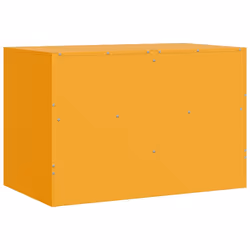 vidaXL TV Cabinet TV Stand TV Unit Entertainment Centre Mustard Yellow Steel - mustard yellow, 1 pcs - Additional view 8