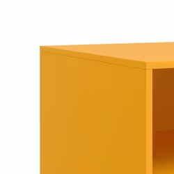 vidaXL TV Cabinet TV Stand TV Unit Entertainment Centre Mustard Yellow Steel - mustard yellow, 2 pcs - Additional view 9