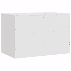 vidaXL TV Cabinet TV Stand TV Unit Entertainment Centre Mustard Yellow Steel - white, 2 pcs - Additional view 8