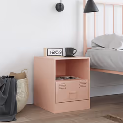 VidaXL 841753 nightstand/bedside table Pink