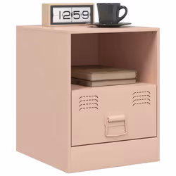 VidaXL 841754 nightstand/bedside table Pink - Additional view 4