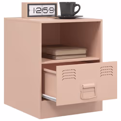VidaXL 841754 nightstand/bedside table Pink - Additional view 5