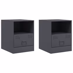 VidaXL 841756, Anthracite, Steel, 345 mm, 390 mm, 440 mm, 2 pc(s)