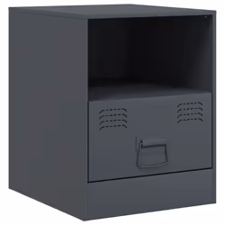 VidaXL 841756 nightstand/bedside table Anthracite - Additional view 6