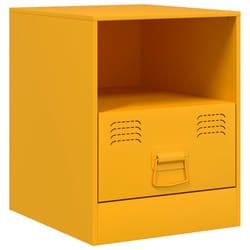 VidaXL 841757 nightstand/bedside table Yellow