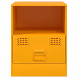 VidaXL 841758 nightstand/bedside table Yellow - Additional view 5