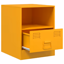 VidaXL 841758 nightstand/bedside table Yellow - Additional view 7