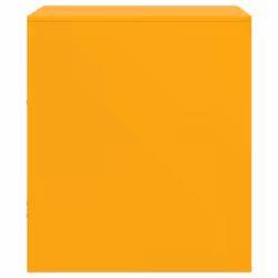VidaXL 841758 nightstand/bedside table Yellow - Additional view 8