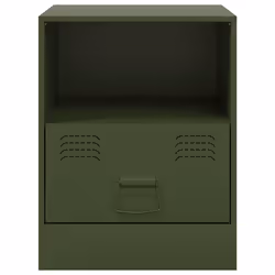 VidaXL 841760 nightstand/bedside table Olive - Additional view 6