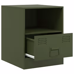 VidaXL 841760 nightstand/bedside table Olive - Additional view 7
