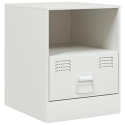 VidaXL 841761 nightstand/bedside table White