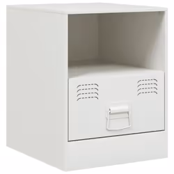 VidaXL 841762 nightstand/bedside table White - Additional view 6